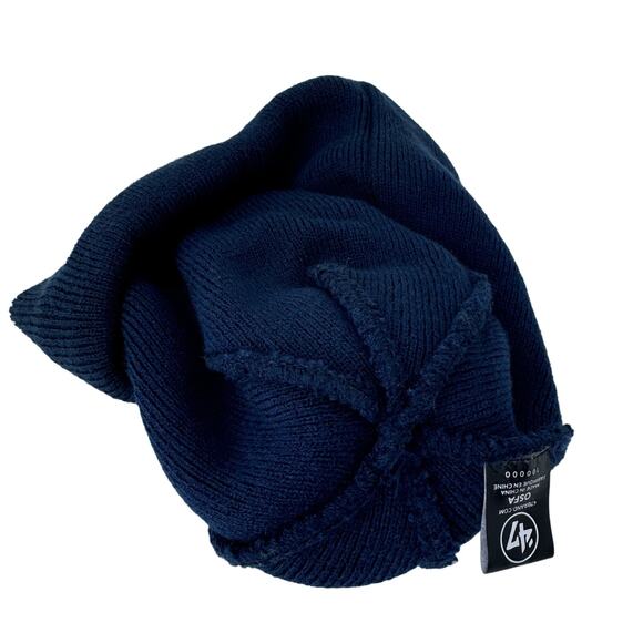 '47 Brand NFL Seattle Seahawks Pom Beanie Cuffed Knit Hat Green Blue Mens OS - Picture 3 of 5